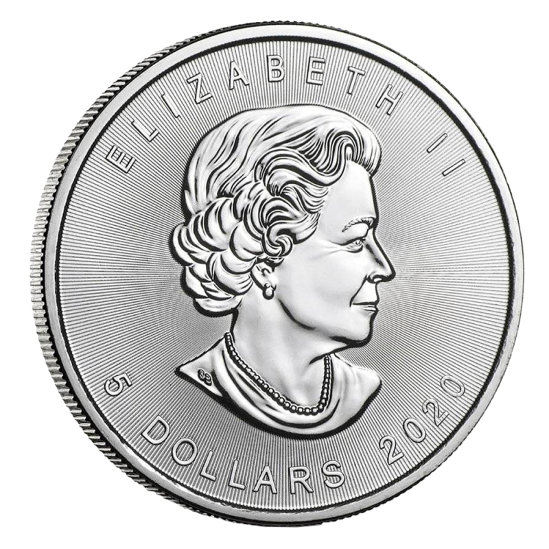 Maple Leaf 1 Unze Silbermünze 2020 differenzbesteuert 