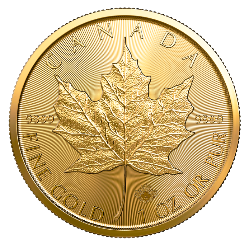 Maple Leaf 1 Unze Goldmünze 2020