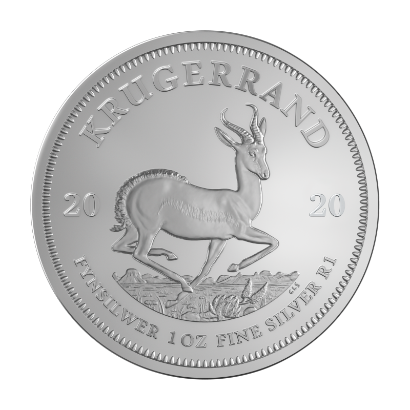 Krügerrand 1 Unze Silbermünze 2020 Differenzbesteuert