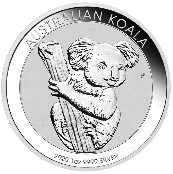 Koala 1 Unze Silbermünze 2020 Differenzbesteuert