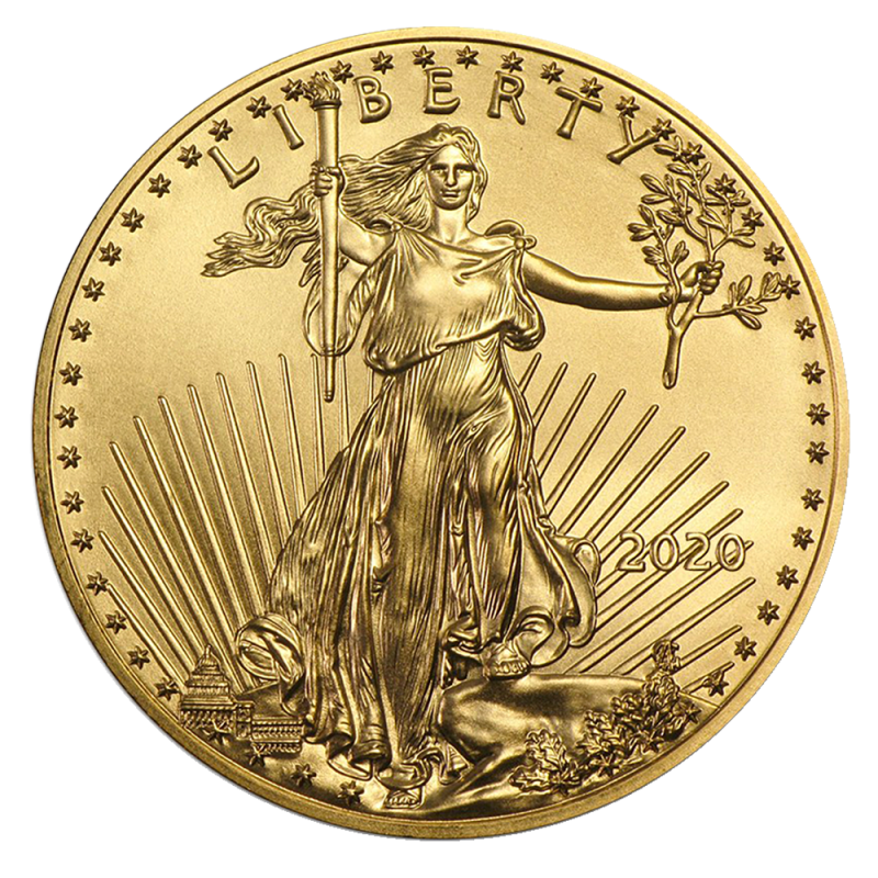 American Eagle 1/2 Unze Goldmünze 2020