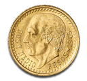 2,5 Mexikanische Peso Hidalgo Goldmünze | 1918 - 1948