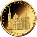 100 Euro Aachener Dom 1/2oz Goldmünze 2012 | Deutschland