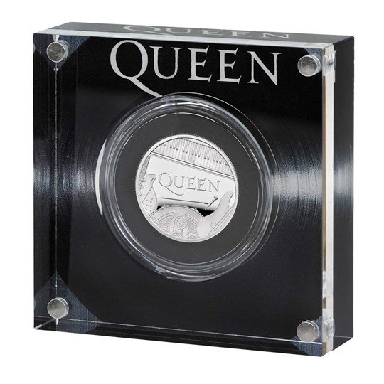 Musik Legenden - Queen Proof 1/2 Unze Silbermünze 2020 | differenzbesteuert