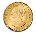 50 Pesos Liberty Goldmünze Chile