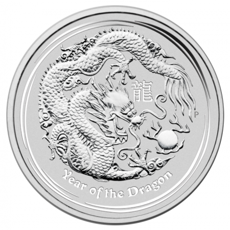 Lunar II Drache 1 Kilo Silbermünze 2012 | differenzbesteuert