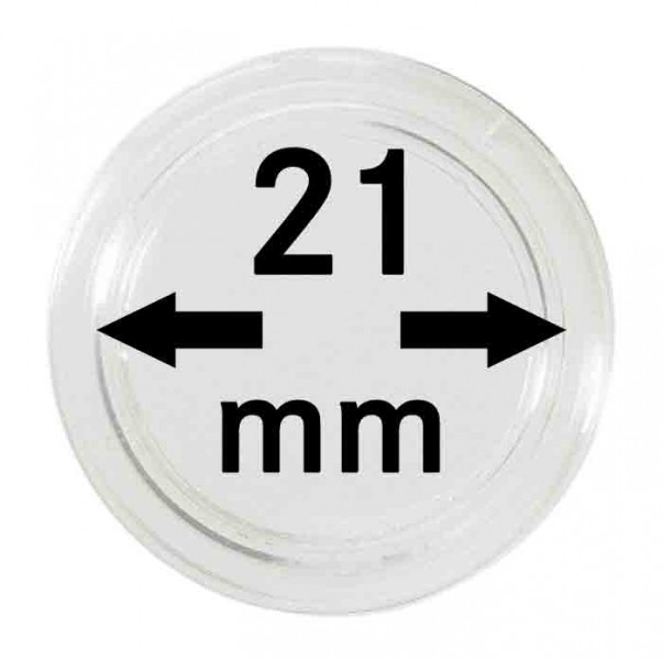 Münzkapsel 21mm