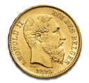 20 Franken Leopold II Goldmünze | 1865-1909 | Belgien