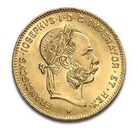 4 Florin | 10 Franken Goldmünze | Österreich | Neuprägung