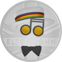 Musik-Legenden - Elton John - 1 Unze Silbermünze 2020 Proof differenzbesteuert