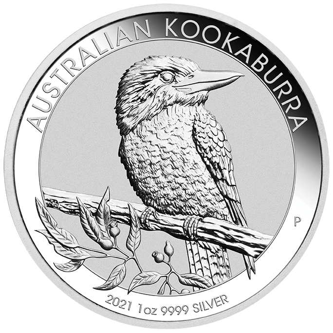 Kookaburra 1 Unze Silbermünze 2021 | differenzbesteuert