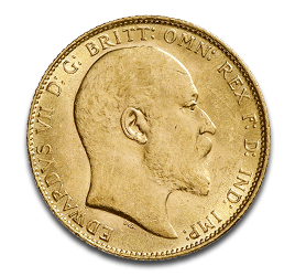 1 Pfund Sovereign Edward VII Goldmünze | 1902-1910