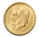 10 Mexikanische Peso Hidalgo Goldmünze | 1905-1959