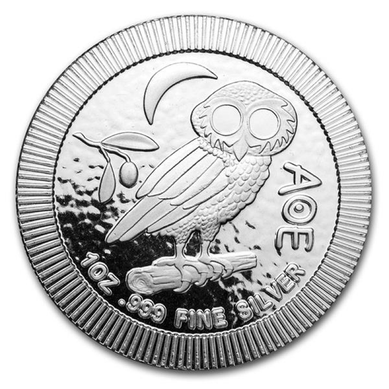 Niue Eule von Athen 1oz Silbermünze 2017 differenzbesteuert