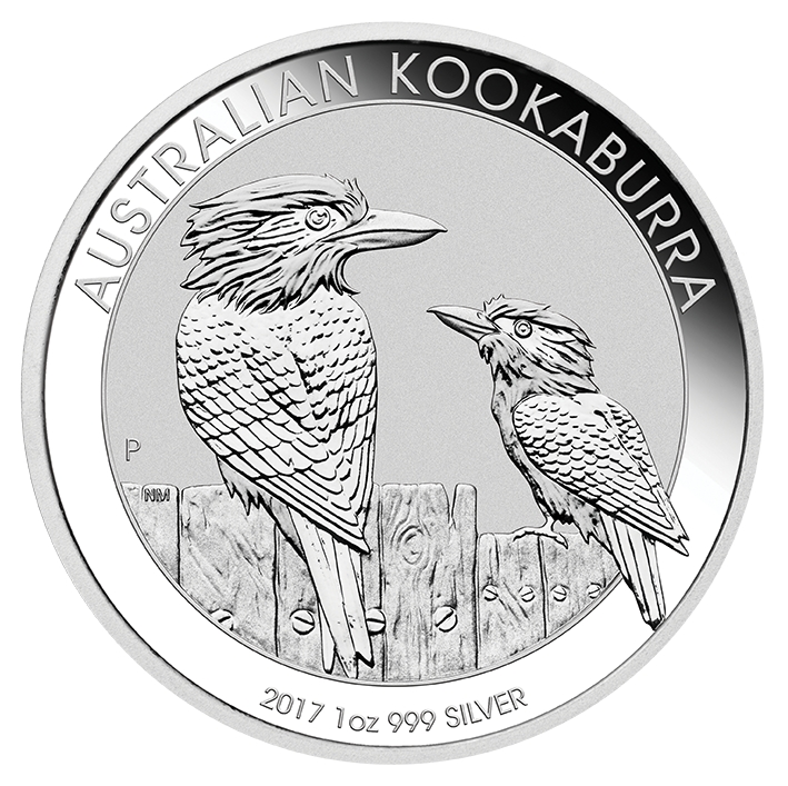 Kookaburra 1oz Silbermünze 2017 differenzbesteuert