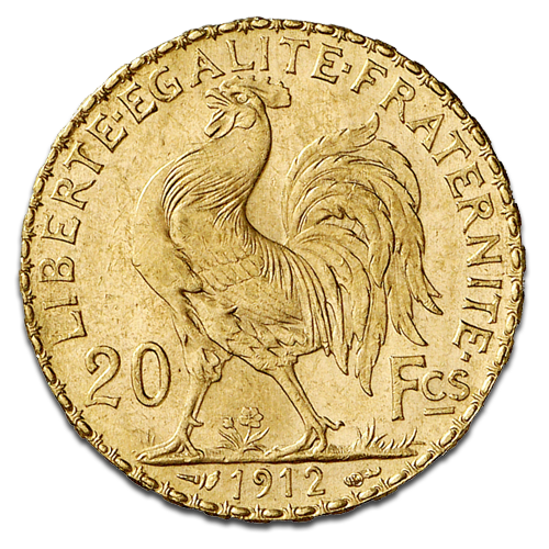 20 französische Franken - Goldmünze | versch. Motive