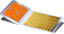 50 x 1g Gold Tafelbarren Valcambi mit Zertifikat