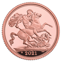 Sovereign Elisabeth II Goldmünze 2021