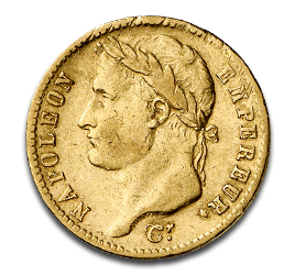 20 Franken Napoleon I Goldmünze | 1809-1814 | Frankreich