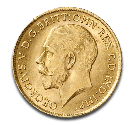 1 Pfund Sovereign Georg V. Goldmünze | 1911-1932