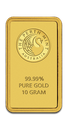 10g Goldbarren Perth Mint mit Zertifikat