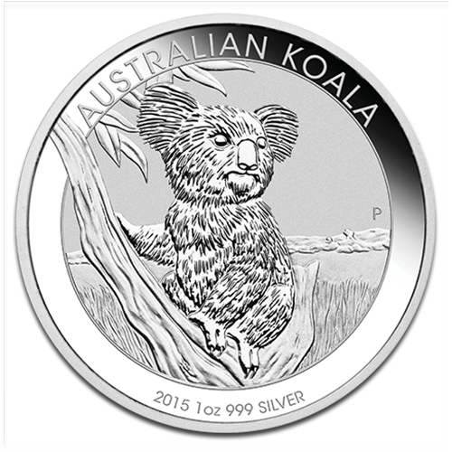 Koala 1 Unze Silbermünze 2015 | differenzbesteuert