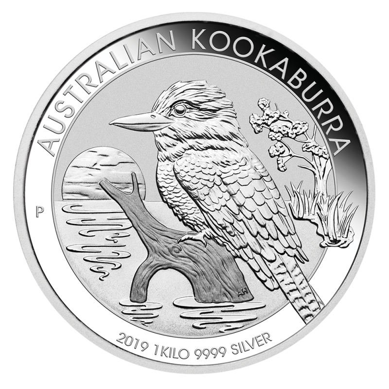 Kookaburra 1 Kilo Silbermünze 2019 differenzbesteuert