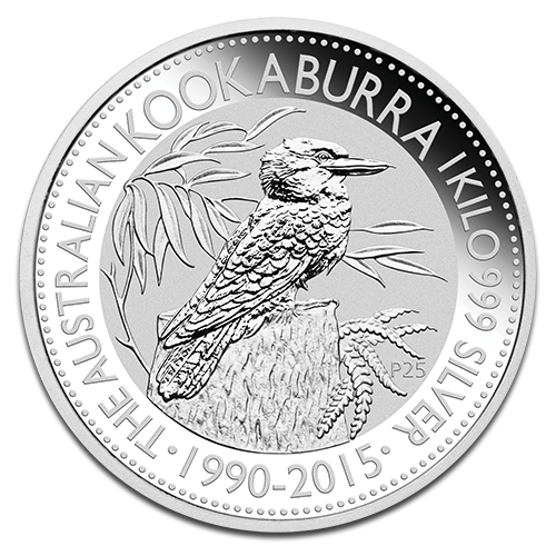Kookaburra 1 Kilo Silbermünze 2015 differenzbesteuert