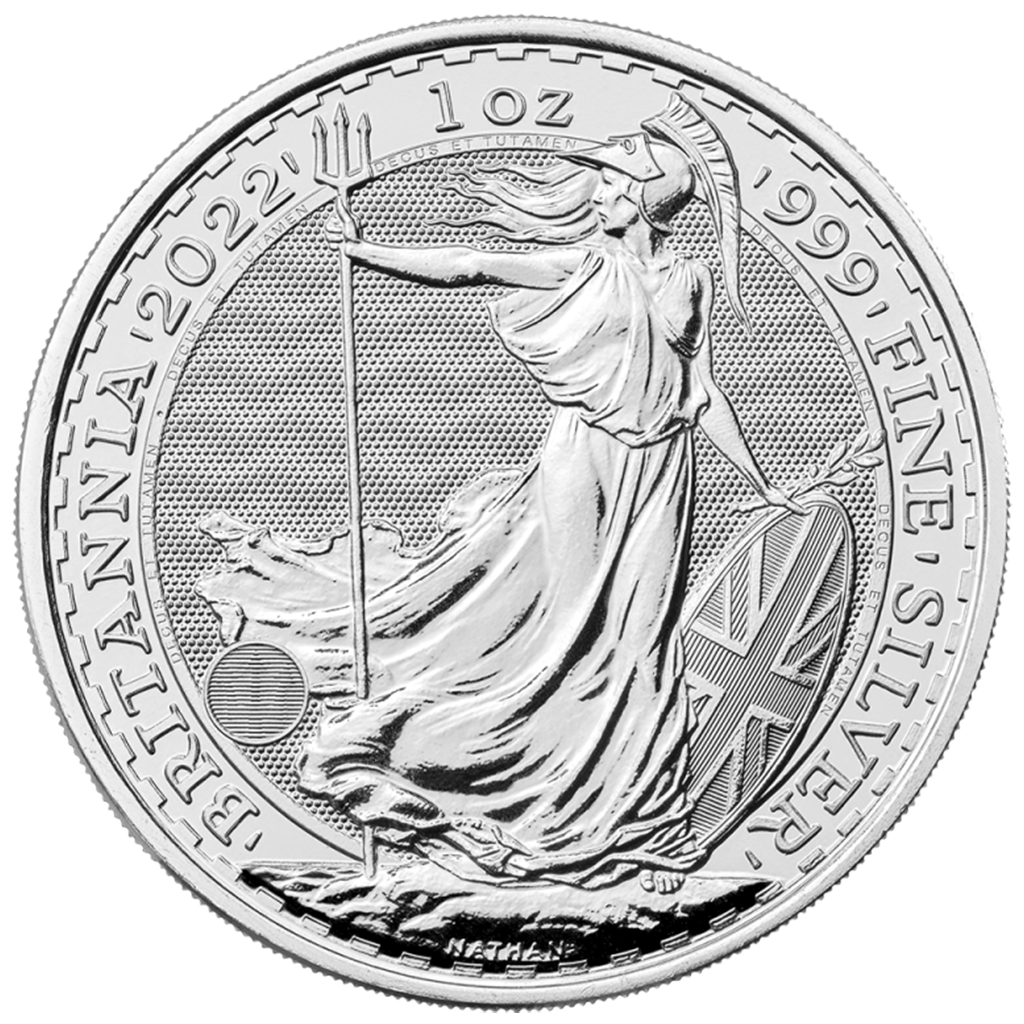 Britannia 1 Unze Silbermünze 2022 | differenzbesteuert