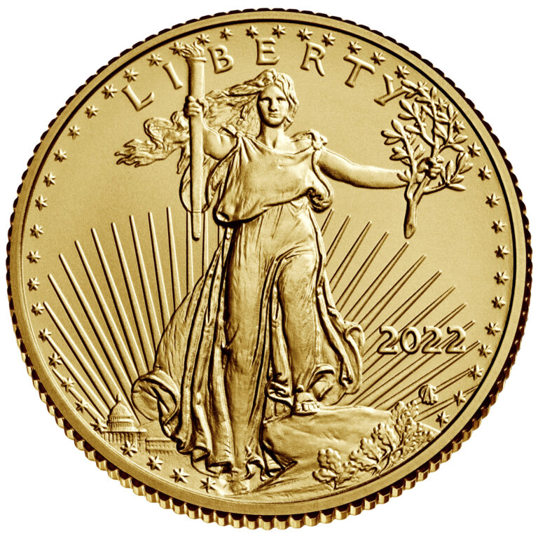 American Eagle 1 Unze Goldmünze 2022