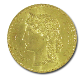 20 Schweizer Franken Helvetia Goldmünze | 1883-1896