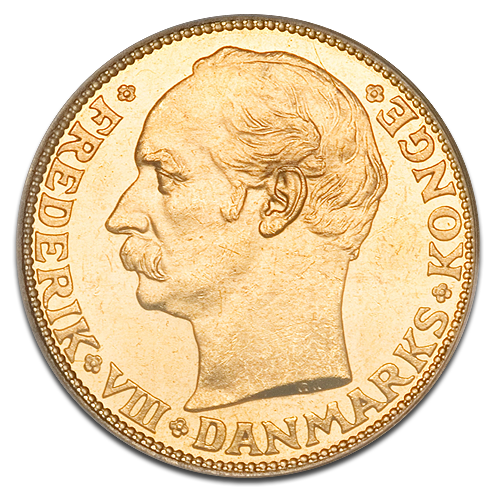 20 Kronen Frederik VIII. Goldmünze | 1908-1912 | Dänemark