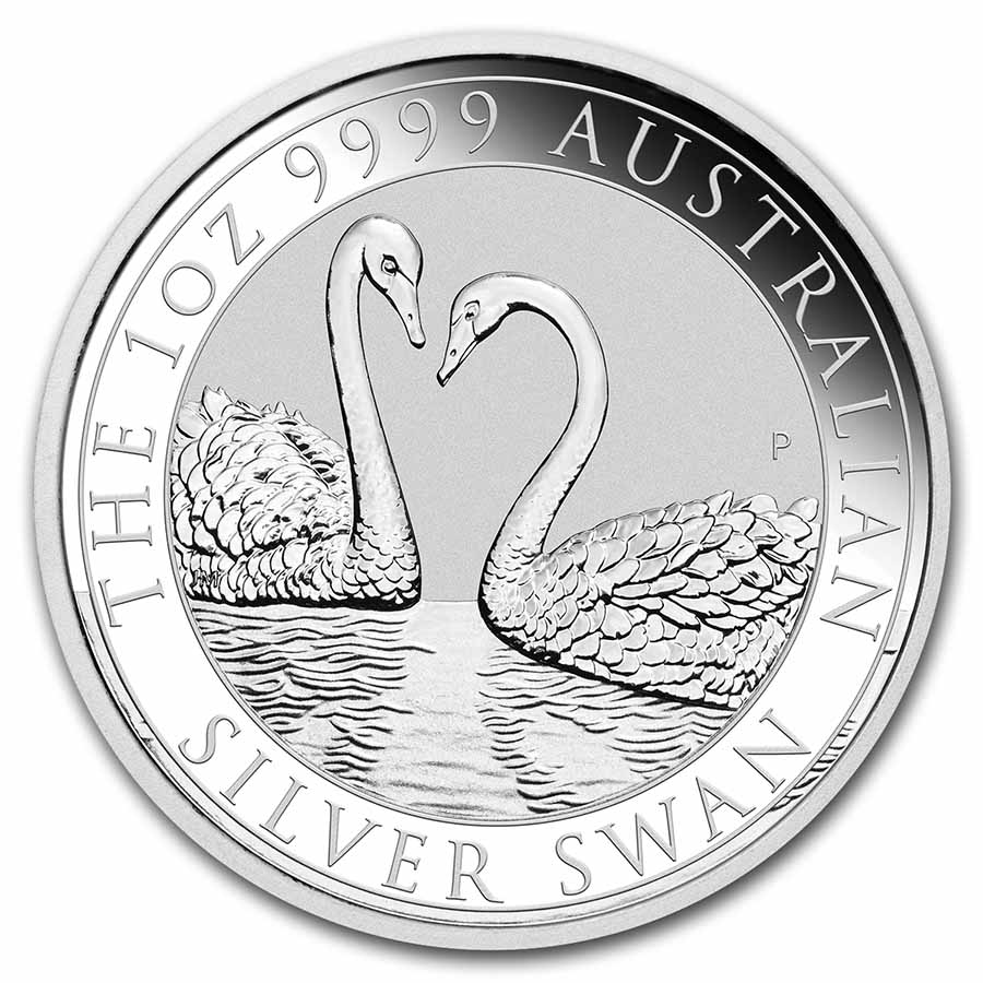Australien Schwan 1 Unze Silbermünze 2022 differenzbesteuert 