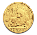 China Panda 1/20oz Goldmünze 2012