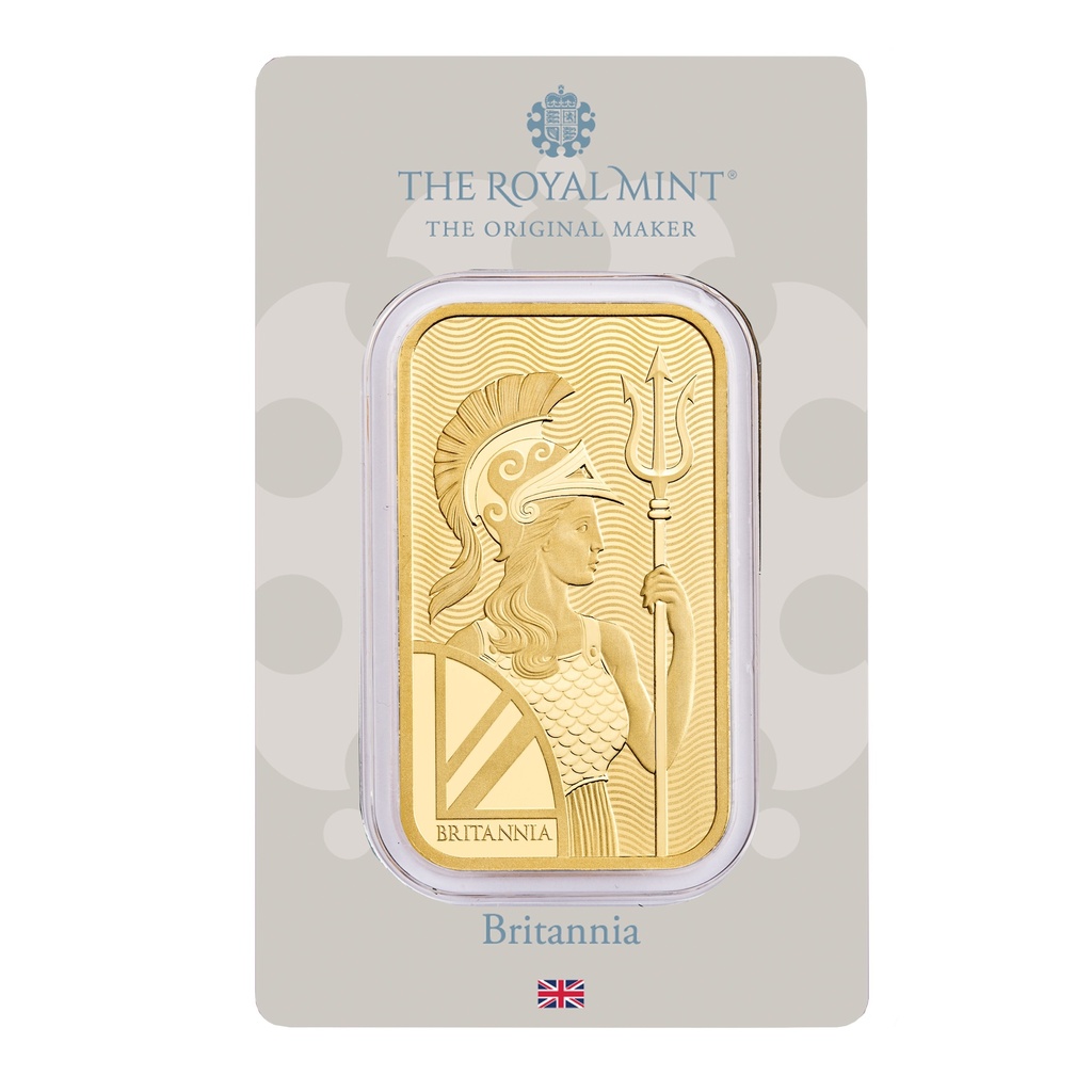 1 Unze Goldbarren | The Royal Mint - Britannia