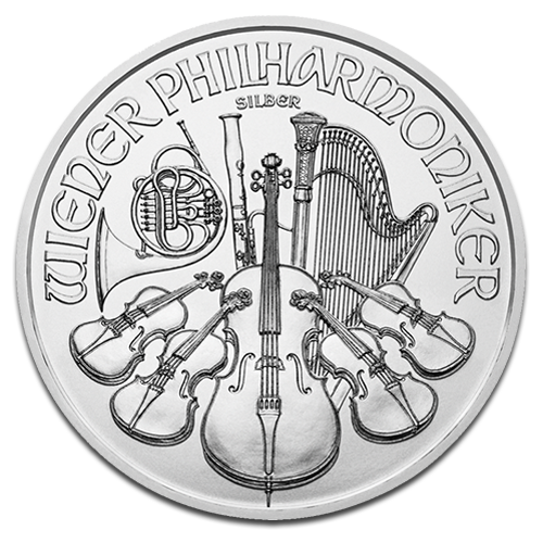 Wiener Philharmoniker 1 Unze Silbermünze 2015 differenzbesteuert