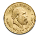 10 Gulden Willem III. Goldmünze | 1875-1899 | Netherlands