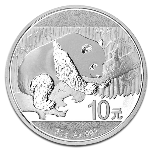 China Panda 30g Silbermünze 2016 differenzbesteuert