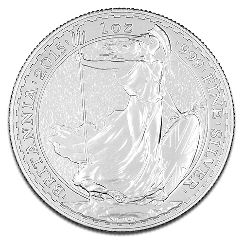 Britannia 1oz Silbermünze 2015 differenzbesteuert