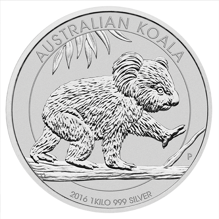Koala 1 Kilo Silbermünze 2016 | differenzbesteuert