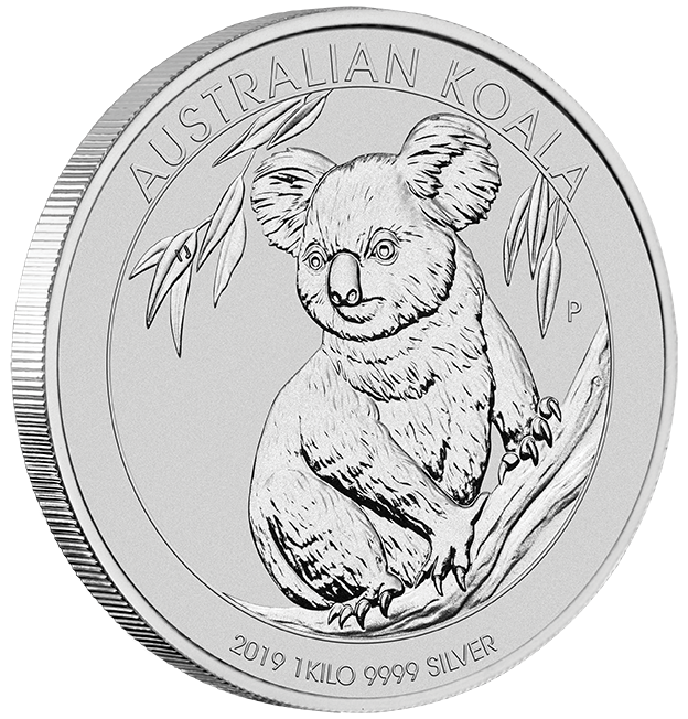 Koala 1 Kilo Silbermünze 2019 differenzbesteuert