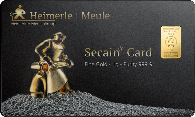 1 Gramm Goldbarren | Heimerle + Meule