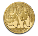 China Panda 1/4oz Goldmünze verschiedene Jahre