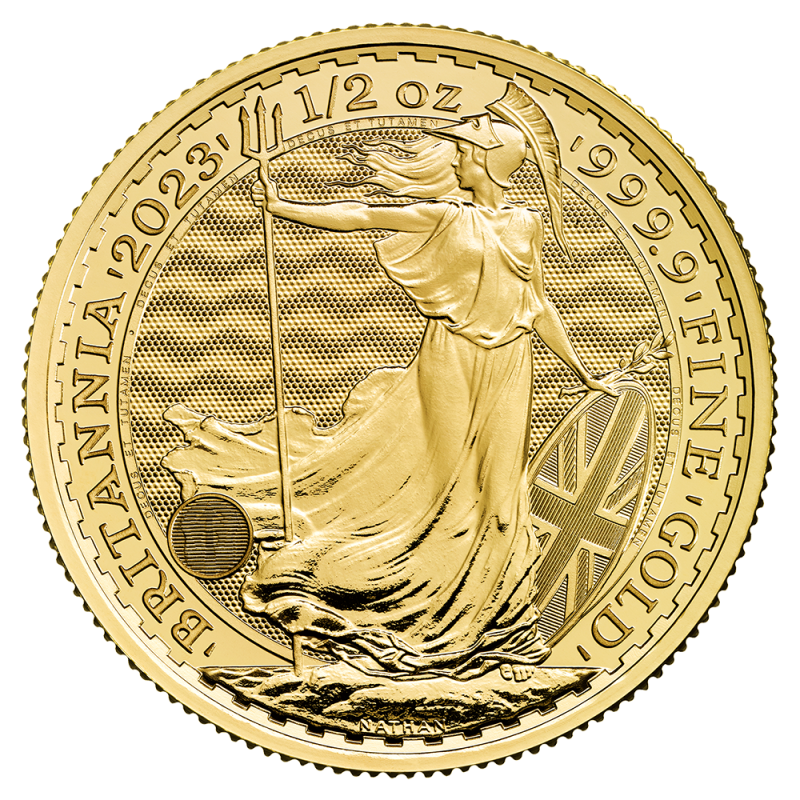 Britannia Elisabeth 1/2 Unze Goldmünze 2023