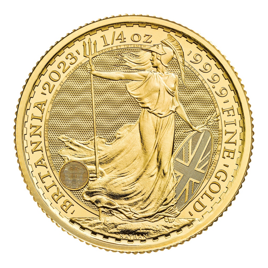 Britannia Elisabeth 1/4 Unze Goldmünze 2023