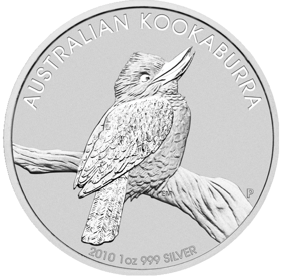 Kookaburra 1 Unze Silbermünze 2010 | differenzbesteuert
