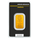 10 Gramm Goldbarren Argor-Heraeus