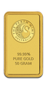 50 Gramm Goldbarren Perth Mint mit Zertifikat