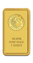 31,1 Gramm (1oz) Goldbarren | Perth Mint mit Zertifikat