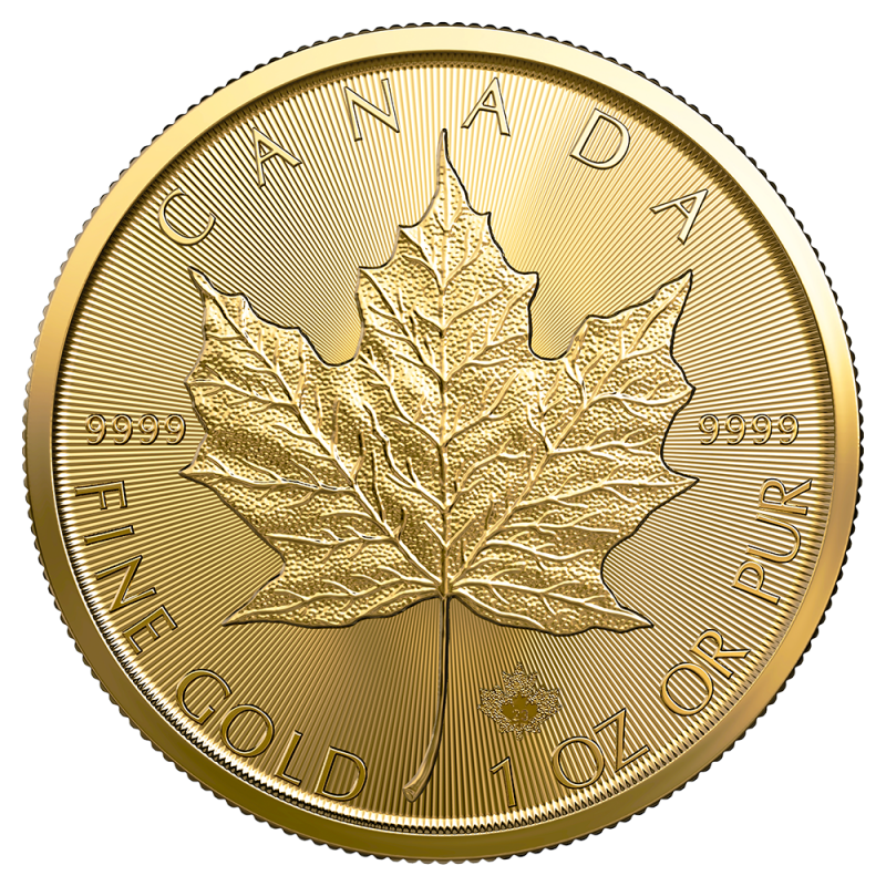 Maple Leaf 1 Unze Goldmünze 2023